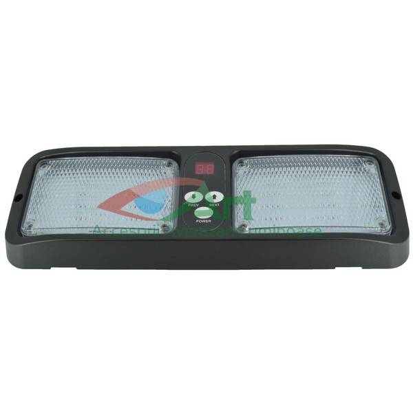 Lampa stroboscopica albastra parasolar cu LED [6]