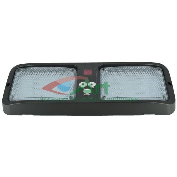Lampa stroboscopica albastra parasolar cu LED [14]