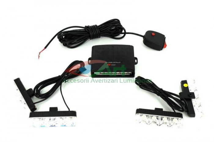 Lampa stroboscopica cu led-uri 4 module - Magnus [5]
