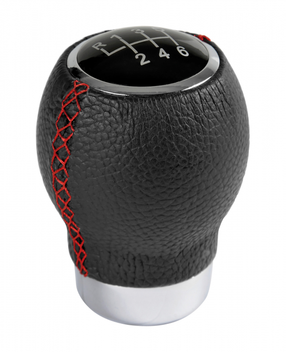 Maner schimbator viteza cu des. viteze Ikon Sport - Negru/Rosu [3]