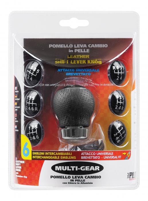 Maner schimbator viteza cu des. viteze Multi-Gear - Negru [4]