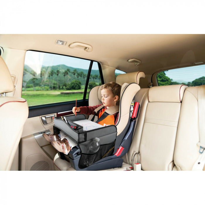 Masuta scaun auto copil pentru calatorie Snack & Play Lampa - Gri [12]
