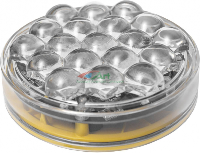 Modul avertizare fi10 galben 12/24v panou marcaje rutiere [3]