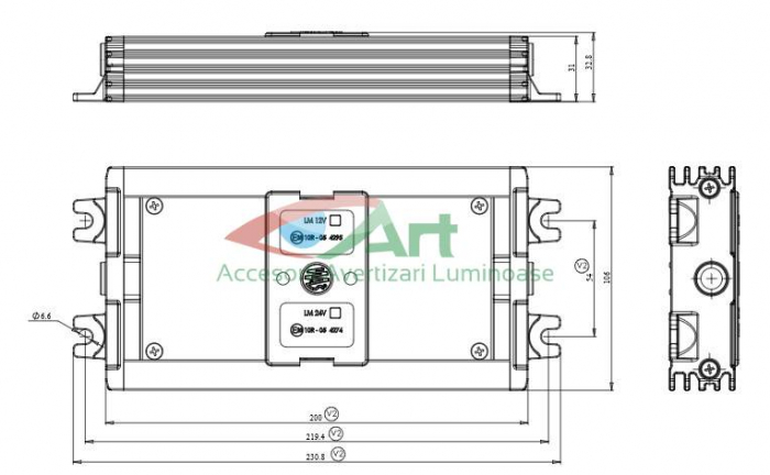 Modul Led Control Box 7 12V - cablu 7pini WAS Polonia [6]