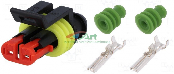 Mufa completa Superseal 1.5 Mama AMP 2 pini [4]