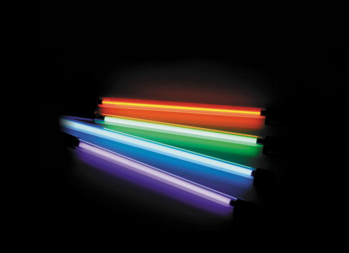 Neon color 45cm 12V - Albastru [7]