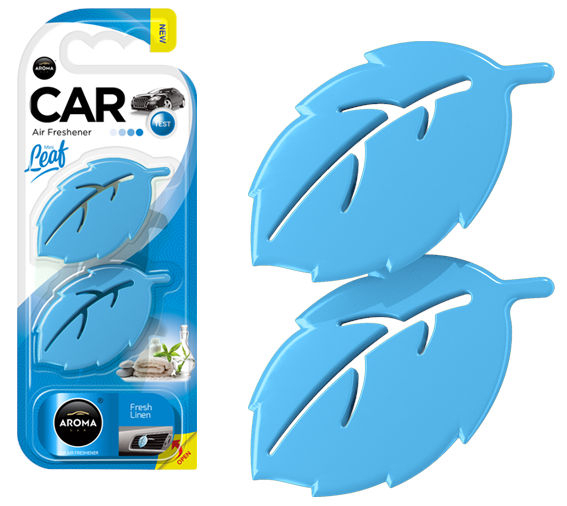Odorizant auto AROMA CAR LEAF 3D - ÎNCARCATOR LINEN [2]