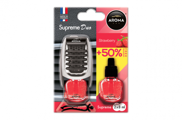 Odorizant de aer AROMA SUPREME DUO STRAWBERRY [2]