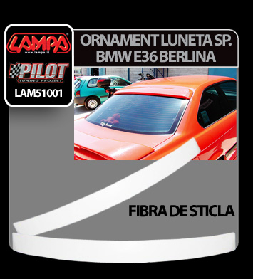 Ornament luneta spate din fibra de sticla BMW E36 Berlina [3]