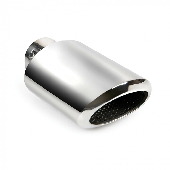Ornament toba esapament TS-56, din otel inoxidabil lustruit, sunet sport, racordare Ø38-52mm [4]