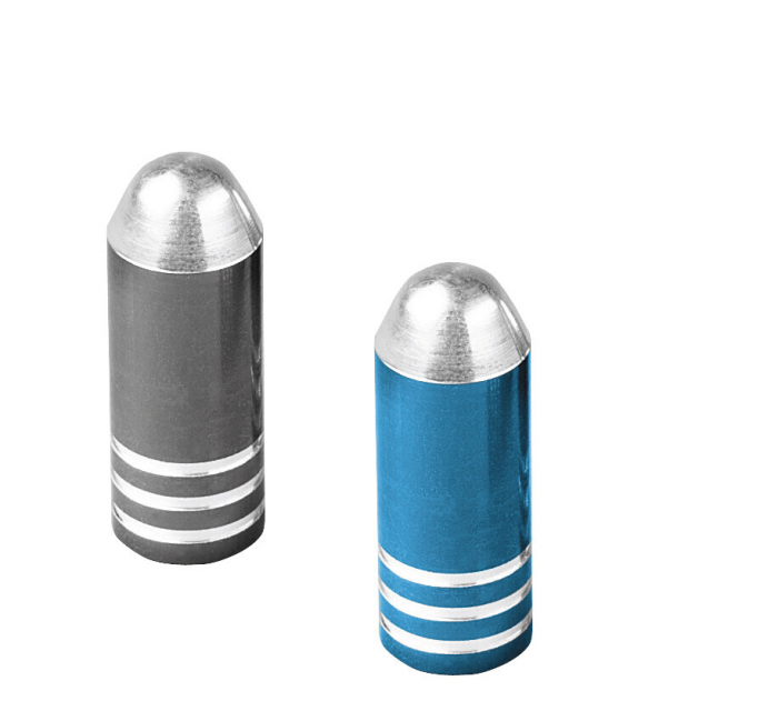 Ornamente capacele valve Bullet 4buc - Titan [2]