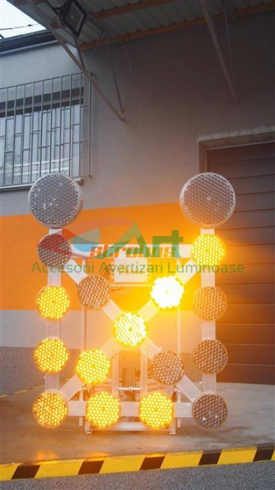 Lampa gabarit cu 9 LED 12V-24V Alb AD0174B [8]