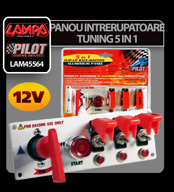 Panou intrerupatoare tuning 5 in 1 12V [3]