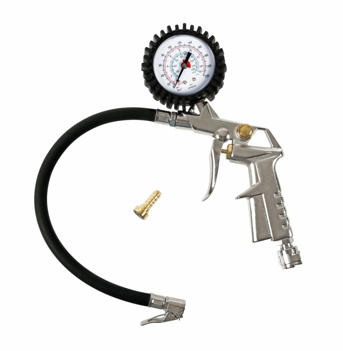 Pistol aer pentru umflat cu manometru profesional [13]