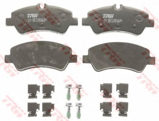 Placute frana spate TRW - Ford Transit [2]