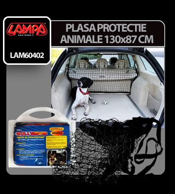 Plasa protectie animale/bagaje 130x87cm - Bully [4]