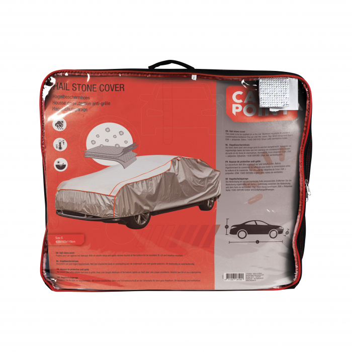 Prelata auto antigrindina - 406x165x119cm - S [4]