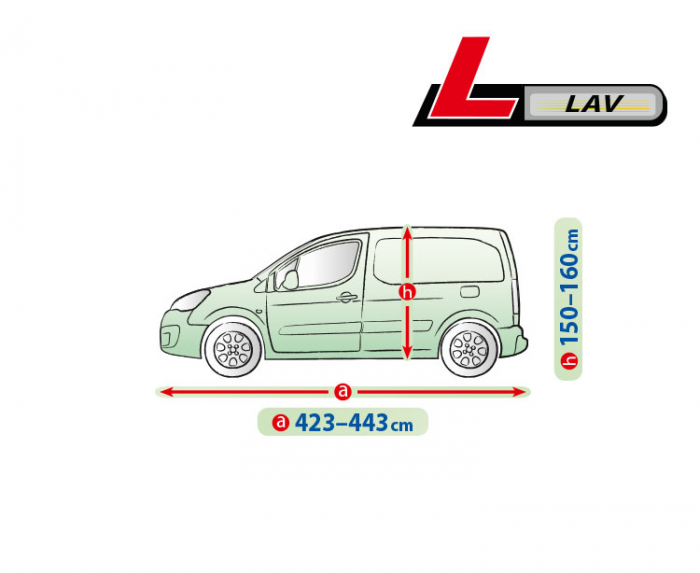 Prelata auto completa Mobile Garage - L - LAV [5]