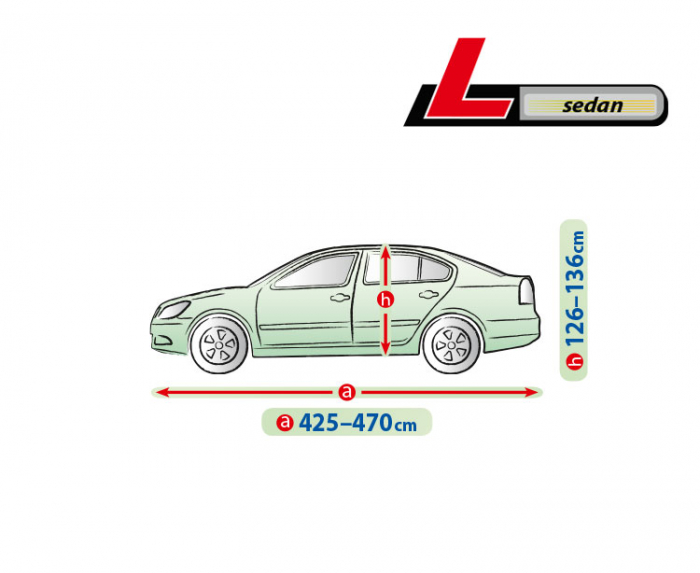 Prelata auto completa Mobile Garage - L - Sedan [2]