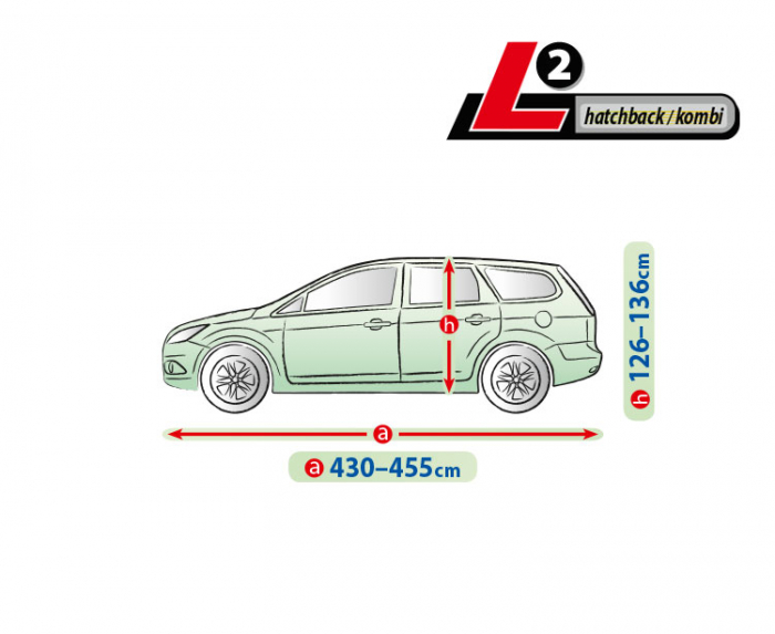 Prelata auto completa Mobile Garage - L2 - Hatchback/Kombi [2]