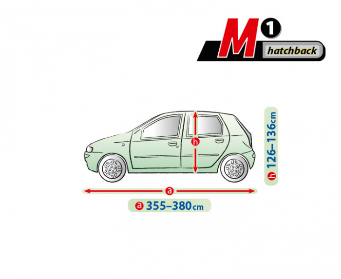 Prelata auto completa Mobile Garage - M1 - Hatchback [8]