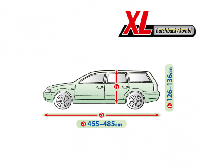 Prelata auto completa Mobile Garage - XL - Hatchback/Kombi [8]