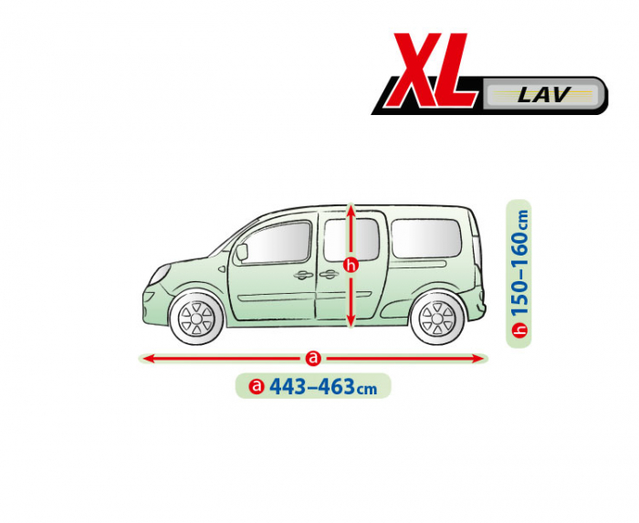 Prelata auto completa Mobile Garage - XL - LAV [5]