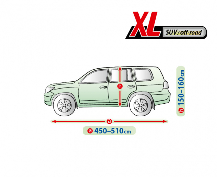 Prelata auto completa Mobile Garage - XL - SUV/Off-Road [2]