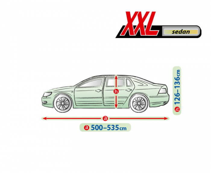 Prelata auto completa Mobile Garage - XXL - Sedan [2]