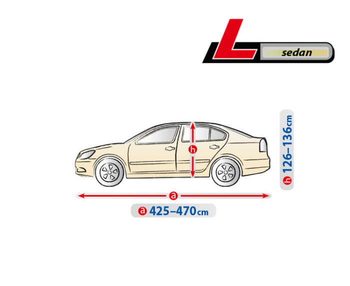 Prelata auto completa Optimal Garage - L - Sedan [5]