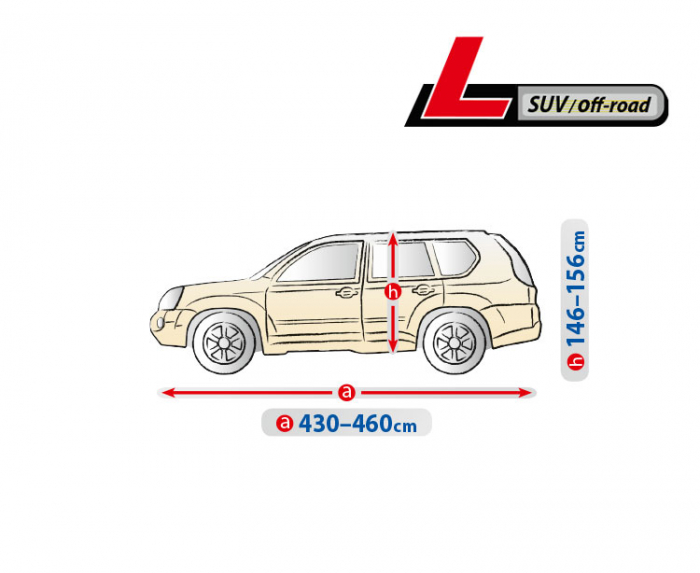 Prelata auto completa Optimal Garage - L - SUV/Off-Road [8]