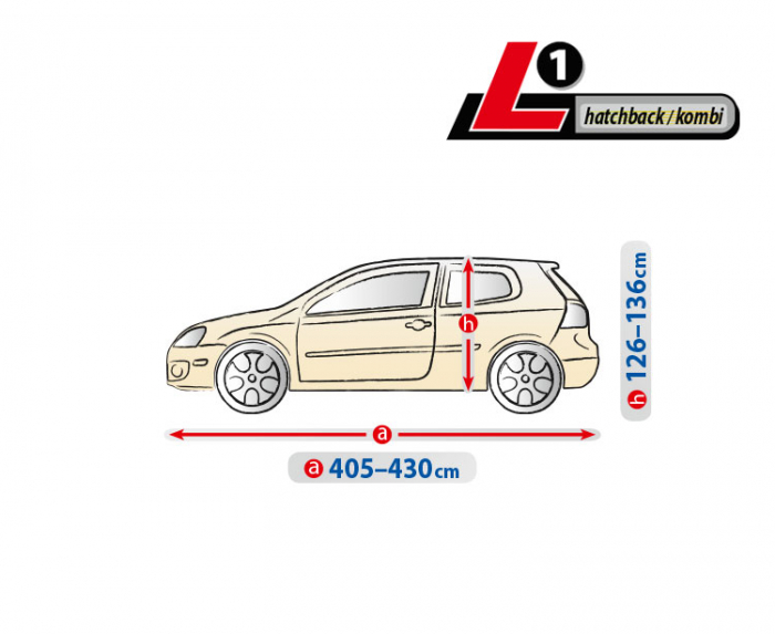 Prelata auto completa Optimal Garage - L1 - Hatchback/Kombi [5]