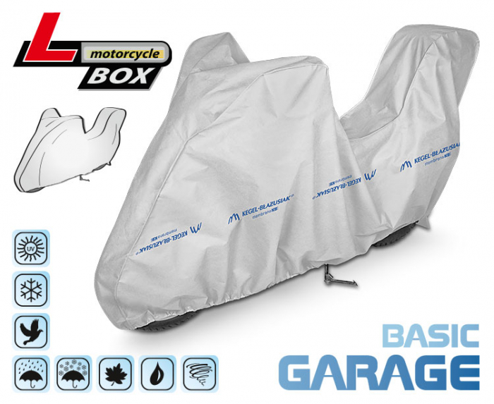 Prelata motocicleta Basic Garage - L - Box [5]