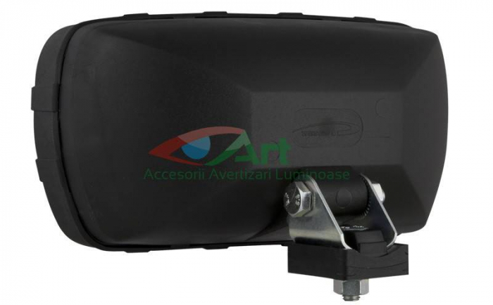 Proiector rotund din metal universal cu lentila striata [2]