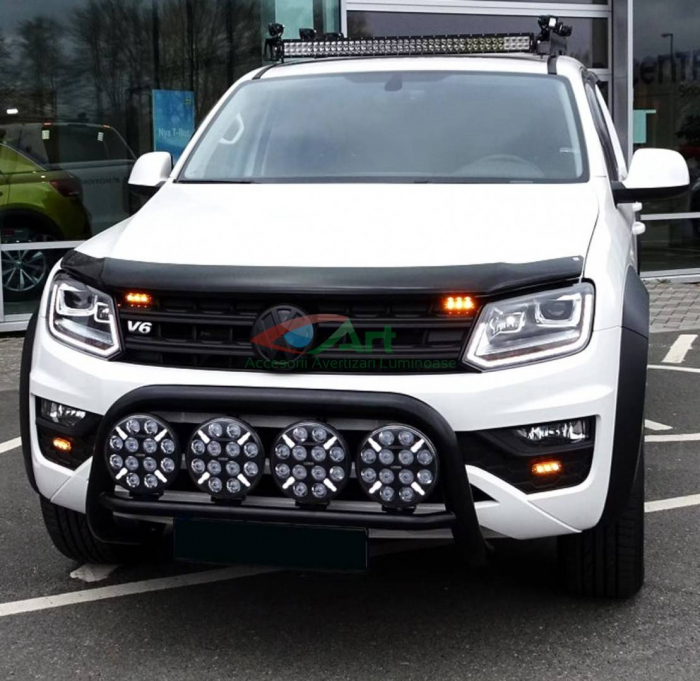 Proiector faza lunga LED cu DRL alb FI21.8 [6]