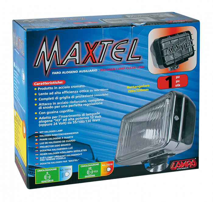 Proiector inox Maxtel dreptunghiular 1buc - Profunzime [4]