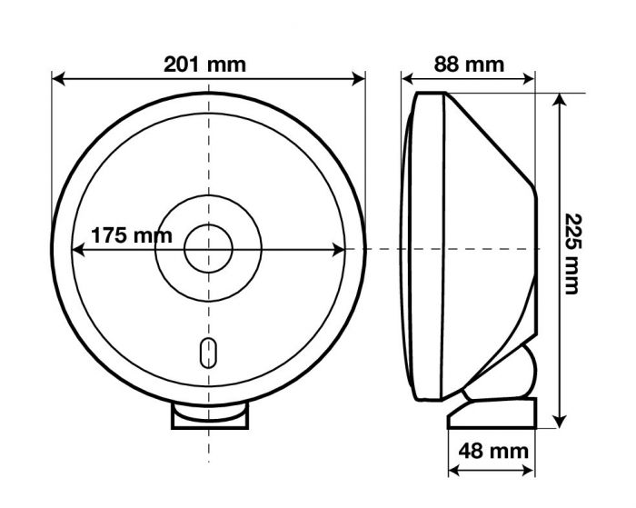 Proiector inox X-Due 1buc - Alb [8]