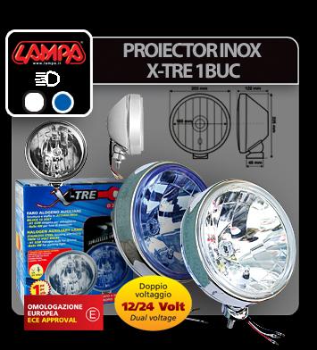 Proiector inox X-Tre 1buc - Alb [7]