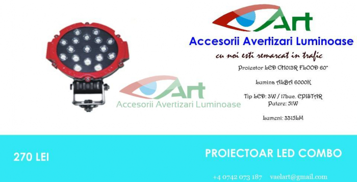 Proiector LED 51W [4]
