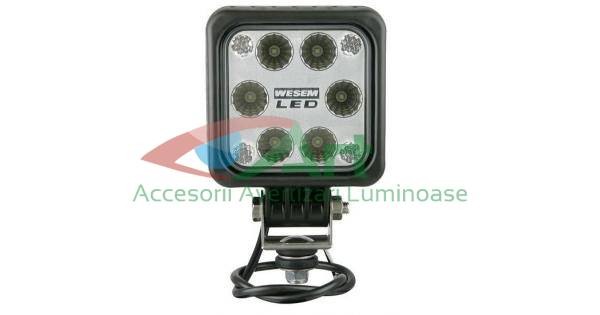 Proiector lucru 6 LED-uri metal 24W 1F.47400 Wesem [9]