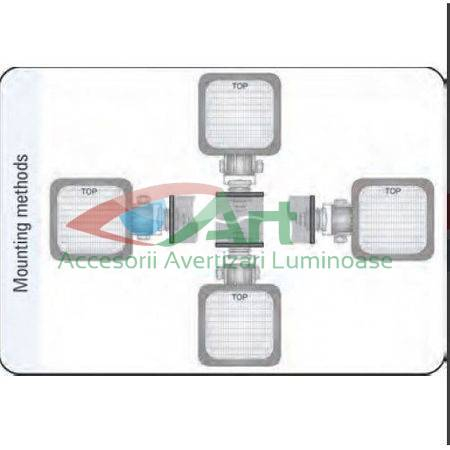 Proiector lucru 6 LED-uri metal 24W 1F.47400 Wesem [8]