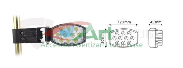 Proiector lucru LED 3800lm lateral TT.13230 [5]