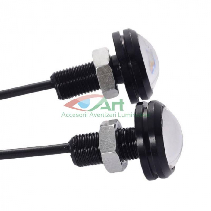 Proiector lumini de zi DRL LED 12V [8]