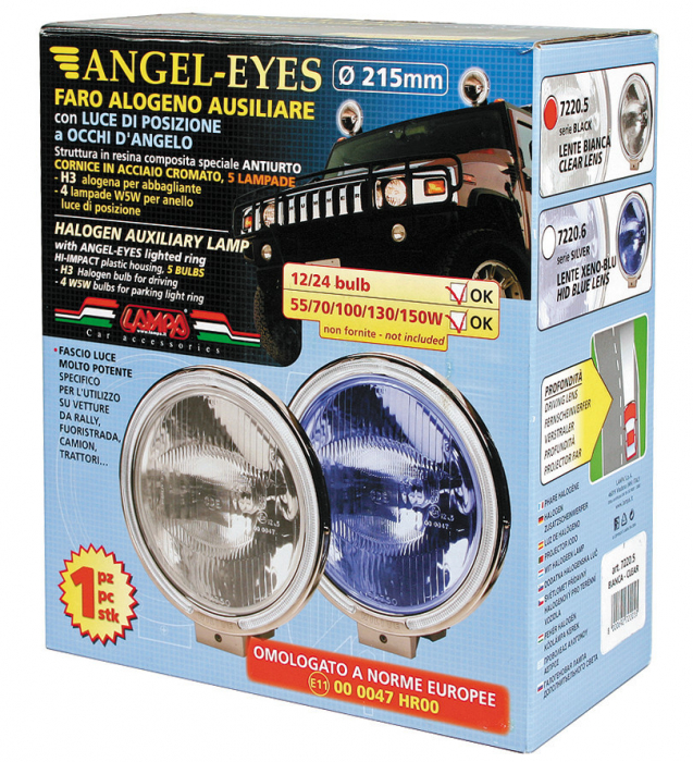 Proiector plastic Angel-Eyes 1buc - Albastru [6]