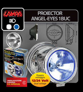 Proiector plastic Angel-Eyes 1buc - Albastru [7]
