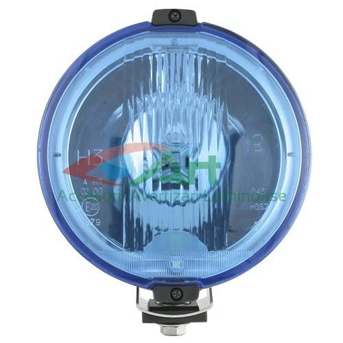 Proiector rotund TIR halogen cu pozitie \"angel eyes\" 24V [15]