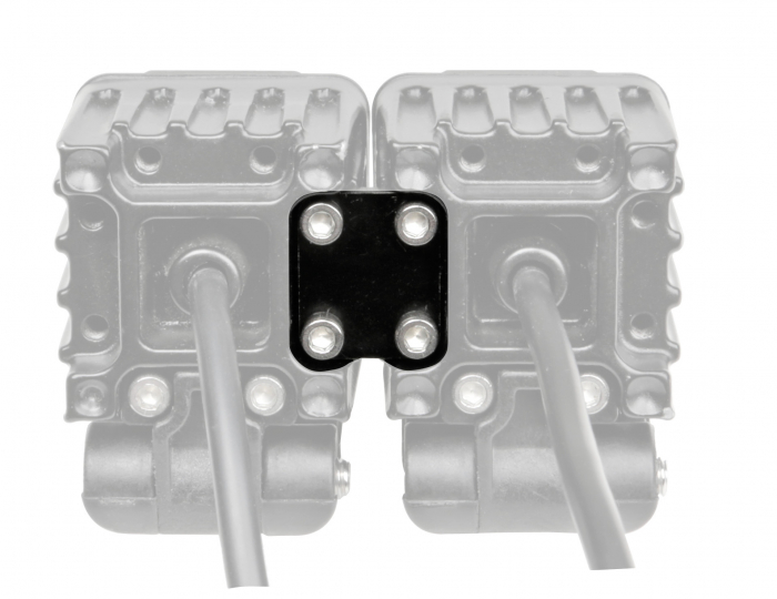 Proiector WL-19 din metal 1LED - 9/32V - Profunzime - Alb [6]