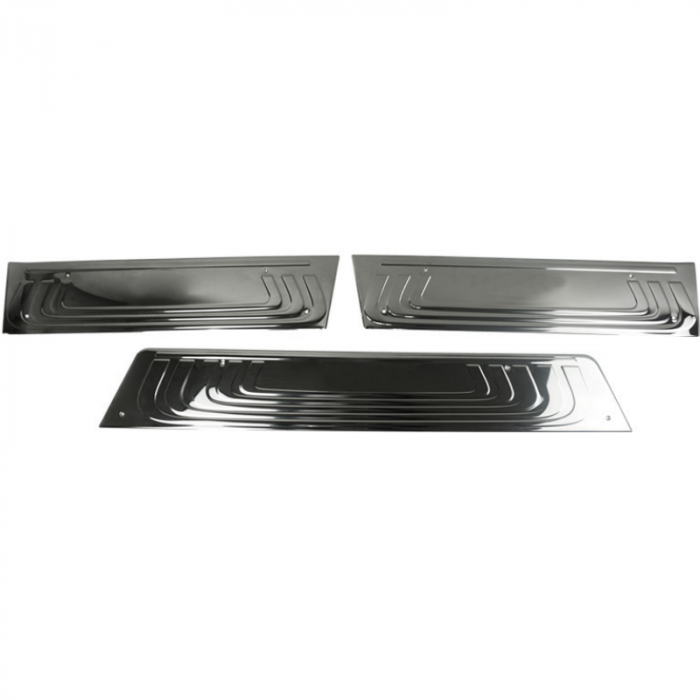 Protectie prag inox Opel Vivaro 2001-2013 3 piese [4]