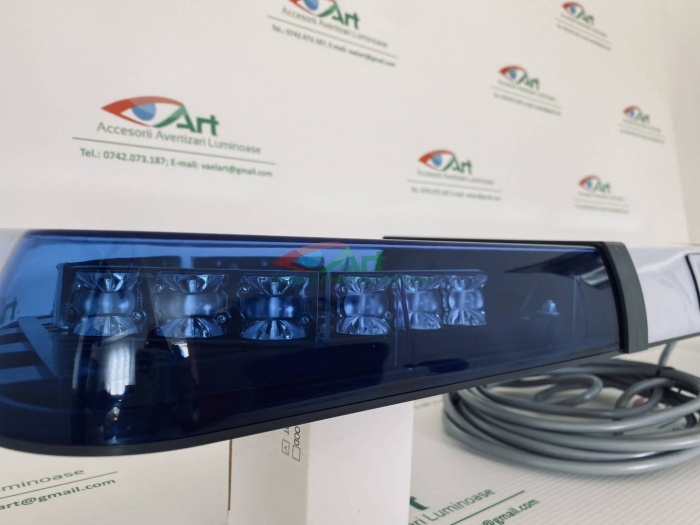 Rampa avertizare LED OPTIMA 60 – 3LM – 8ML cu difuzor incorporat politia locala jandarmerie [9]