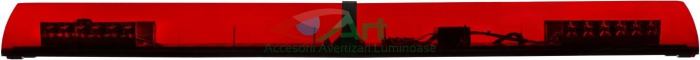 Rampa avertizare LED OPTIMA 60 – 3LM – 8ML rosie 110cm [2]